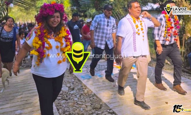 Inauguran rampas en Ahuatitla Abajo con recursos del FAIS; asiste la alcaldesa Aristea Fernández de la Cruz