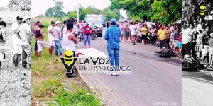 Camión de basura arrolla y mata a motociclista 