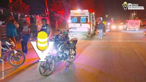 Taxista ebrio atropella a mujer en Pánuco