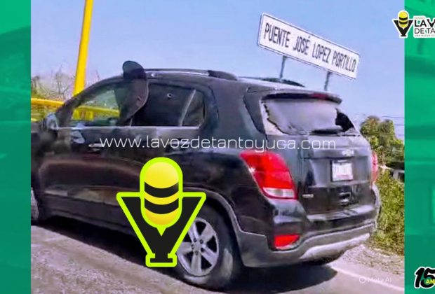 Abandonan en Álamo camioneta baleada