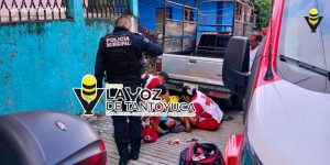 Ciclista herido tras chocar contra una camioneta 