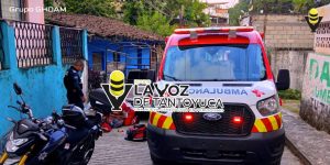 Ciclista herido tras chocar contra una camioneta 