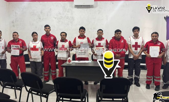 Cruz Roja Tantoyuca inicia operaciones hoy; ya atenderán servicios de emergencias