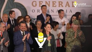 Gobernadora Rocío Nahle participa en la 116 Asamblea Ordinaria del IMSS