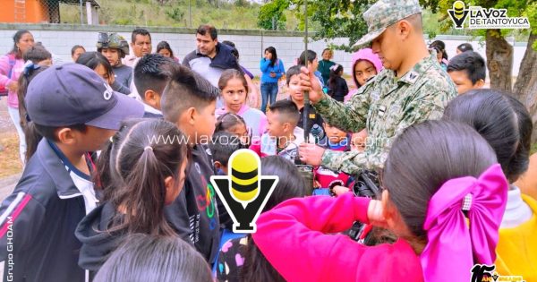 Ejército Mexicano fortalece vínculos con la sociedad en Tempoal