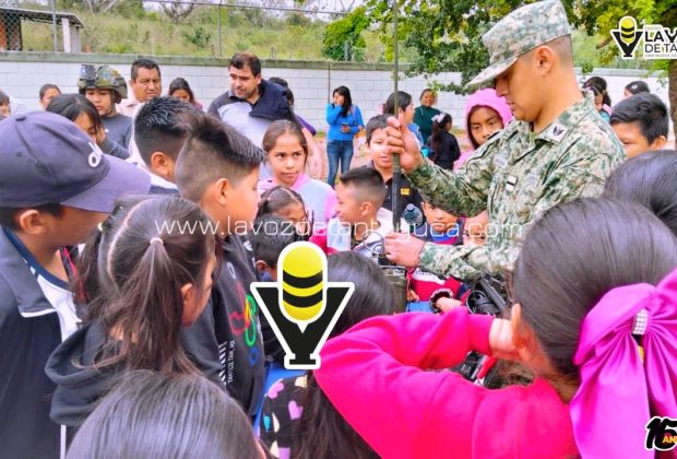 Ejército Mexicano fortalece vínculos con la sociedad en Tempoal