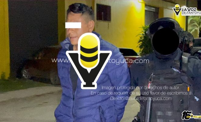 Detienen a sujeto por presunta violencia familiar en Tantoyuca