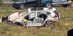 Colaborador de Semarnat muere en accidente en la México - Pachuca 