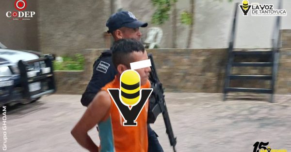 Detienen a hombre por presunta violencia familiar en Tametate