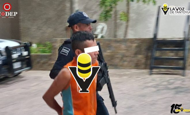Detienen a hombre por presunta violencia familiar en Tametate