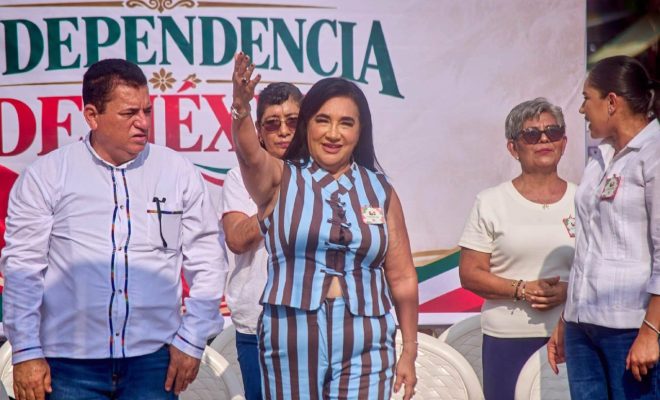 Alcalde de Tempoal aparece con chaleco antibalas; causa polémica en el norte de Veracruz