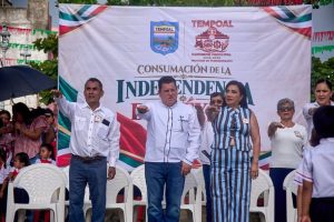 Alcalde de Tempoal aparece con chaleco antibalas; causa polémica en el norte de Veracruz