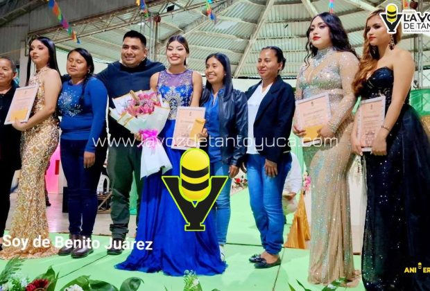 Angela Hernández es elegida Reina de la Expo Feria Benito Juárez 2026