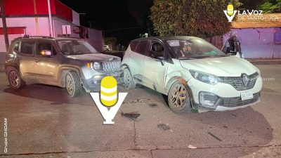 Accidente automovilístico en Pánuco deja una mujer lesionada