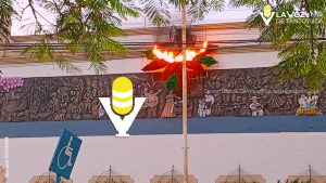 Incendio de arreglo navideño causa movilización en Tantoyuca