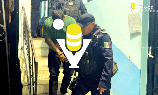 Detienen a masculino por agredir a su pareja en Tantoyuca