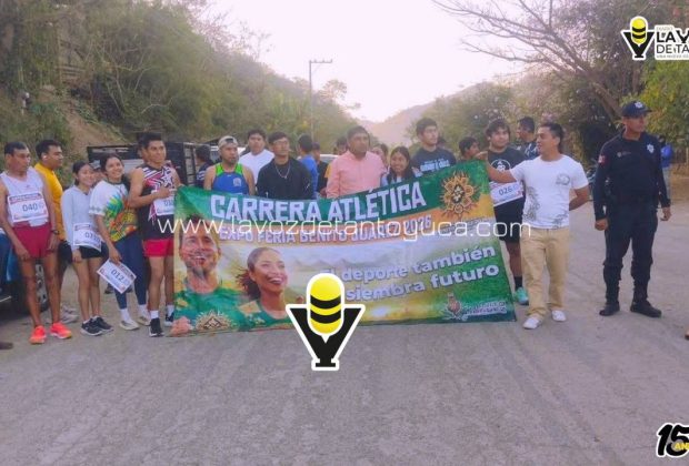 Arranca carrera atlética en Expo Feria Benito Juárez 2026