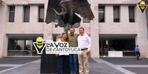 Aristea Fernández, alcaldesa electa de Chicontepec, realiza trabajos gestión en el Congreso del Estado