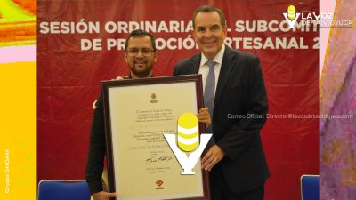 Tempoalense mascarero obtiene en el Premio Artesanal Veracruzano 2025