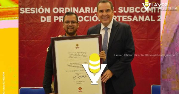 Tempoalense mascarero obtiene en el Premio Artesanal Veracruzano 2025