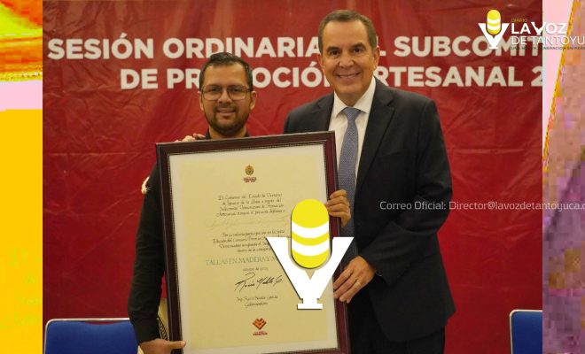 Tempoalense mascarero obtiene en el Premio Artesanal Veracruzano 2025