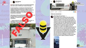 Tránsito Municipal de Tantoyuca desmiente publicación en redes; personas con perfiles falsos desinforman a la ciudadanía