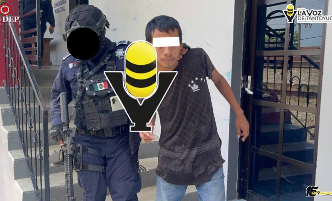Detienen a sujeto por presunta violencia familiar en la localidad de El Chote