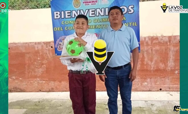Luis Rodrigo pone en alto el nombre de Tantoyuca; gana a nivel nacional en Educación Indígena