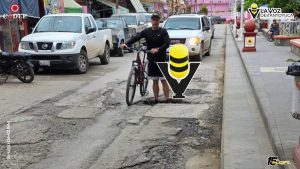 Y el alcalde Paco Meraz bien gracias; Ciudadanos piden atender el deterioro de calles y espacios públicos en Tempoal