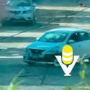 Mujer al volante choca contra una barda en Tantoyuca