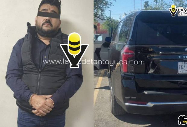 Detienen a veracruzano por intentar vender camioneta robada en Monterrey