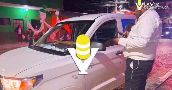 Automovilista intenta ingresar a zona de desfile y es intervenido