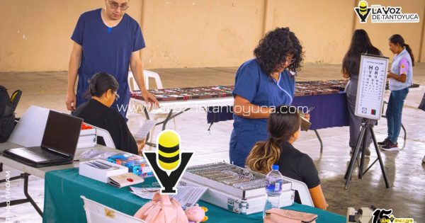 Culmina con éxito Jornada de Salud Visual en Ixcatepec