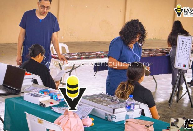Culmina con éxito Jornada de Salud Visual en Ixcatepec