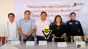 Instalan Consejo de Seguridad Pública y Comité de Participación Ciudadana en Chicontepec 