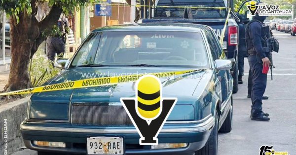 Abandonan en Poza Rica vehículo robado en Cazones