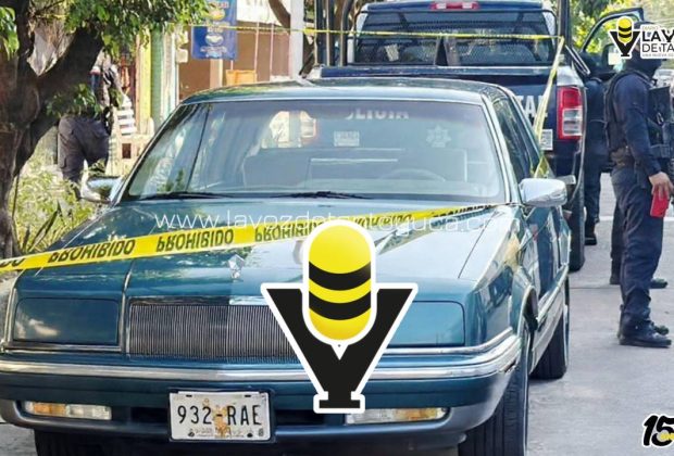 Abandonan en Poza Rica vehículo robado en Cazones