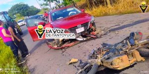 Muere estudiante del CBTa en accidente de moto 