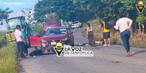 Muere estudiante del CBTa en accidente de moto 