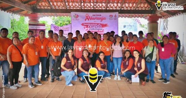 Benito Juárez se suma al Día Naranja con acciones por una vida libre de violencia