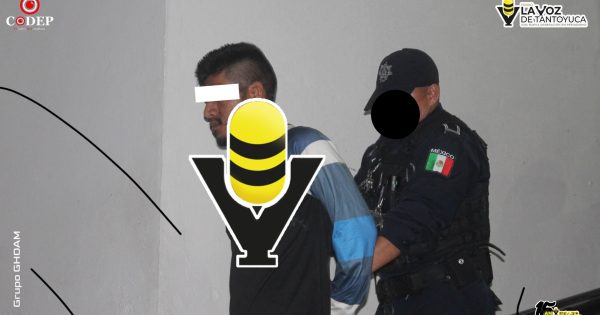 Presunto ladrón es detenido tras intentar sustraer una botella en tienda de Tantoyuca