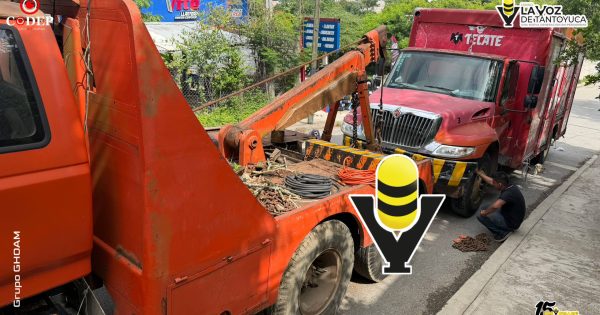 Aseguran camión de Tecate por permanecer mal estacionado más de 20 horas en transitada Avenida