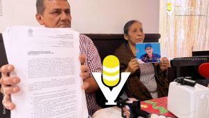 Madre con enfermedad terminal exige justicia por el homicidio de su hijo en Las Choapas