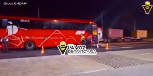 Muere menor de edad en autobús ADO cerca del Puerto de Veracruz
