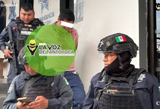 Detienen a hombre tras presunta agresión contra su pareja en Tantoyuca