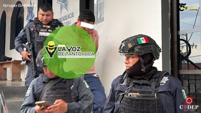 Detienen a hombre tras presunta agresión contra su pareja en Tantoyuca