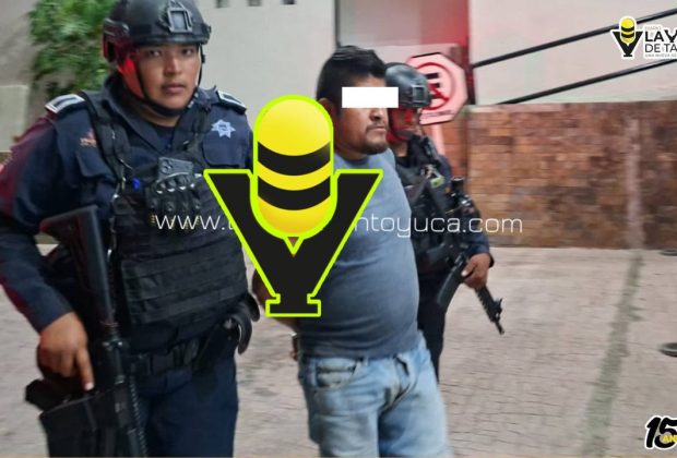 Detienen a sujeto por presunta agresión contra su pareja en Tantoyuca