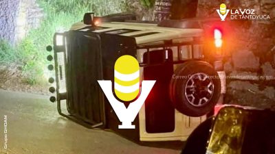 Detienen a Delegado de la SEV tras volcar en Zongolica