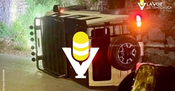 Detienen a Delegado de la SEV tras volcar en Zongolica