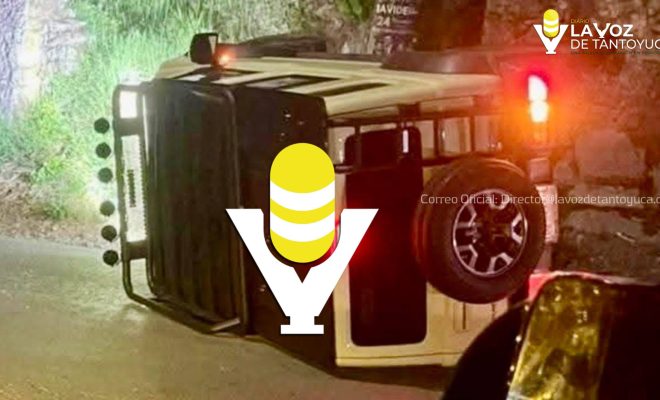 Detienen a Delegado de la SEV tras volcar en Zongolica